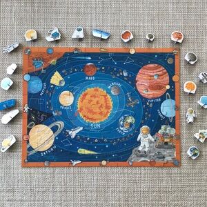 Crocodile Creek Space Puzzle